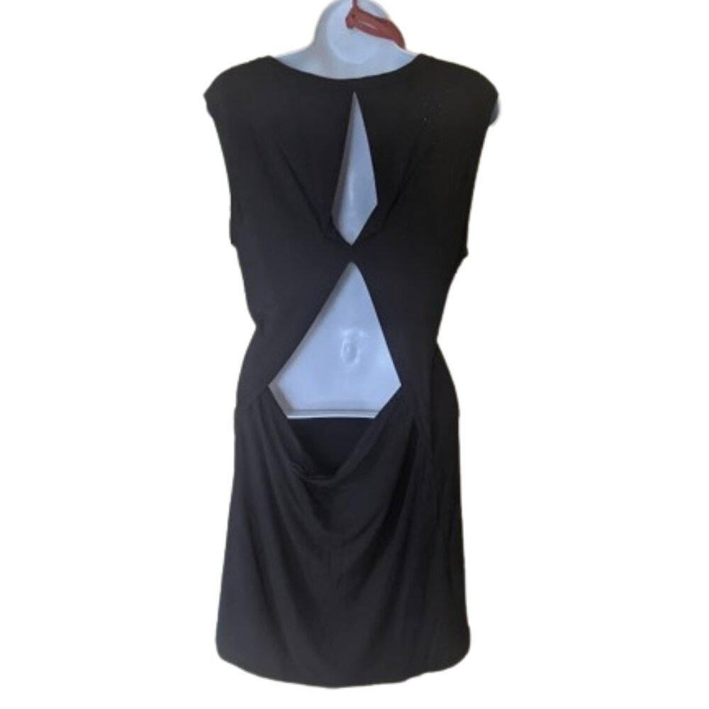 Short Mini Black Dress Size Large